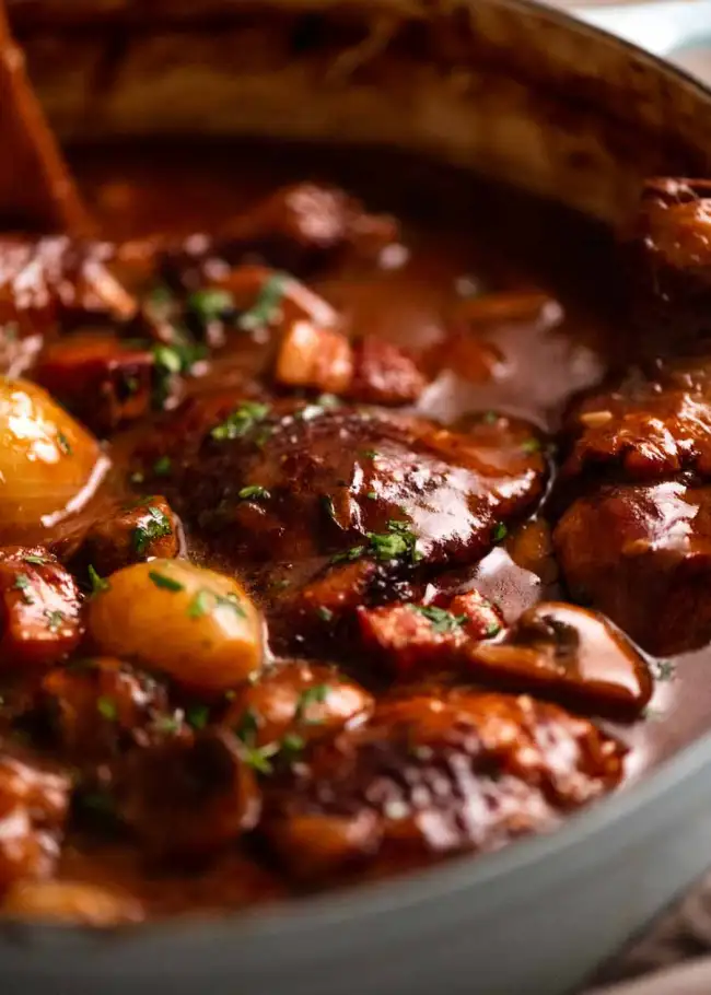 Coq au Vin recipe for IBS