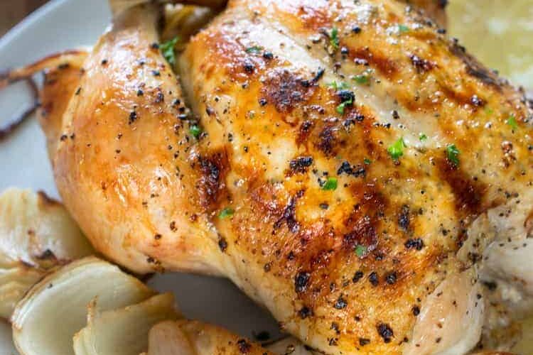 lemon roasted chicken recipe