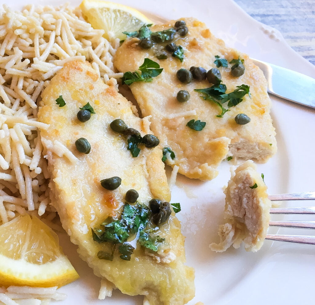 Chicken Piccata recipe for IBS