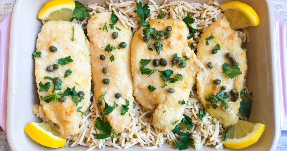 chicken picatta recipe for IBS 1